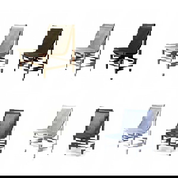 Weilai Concept Lavoie Outdoor Lounge Chair With Footstool, Rattan