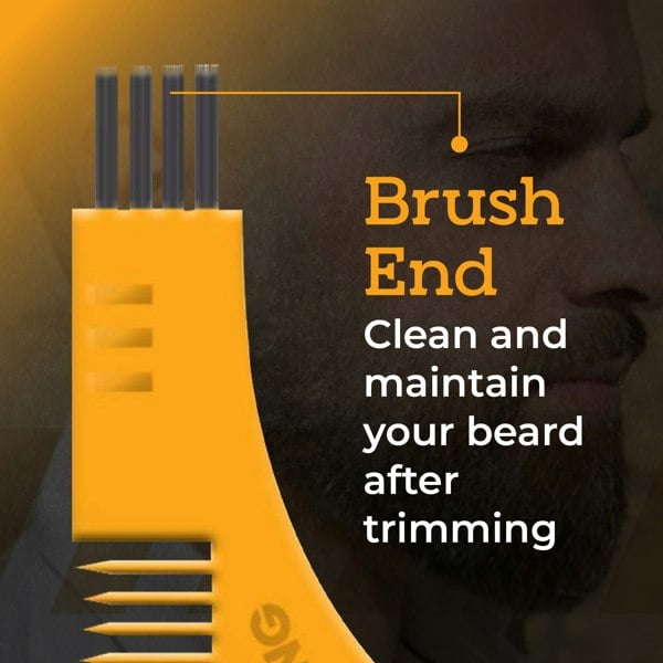 Groomarang Beard Shaping & Styling Template Comb