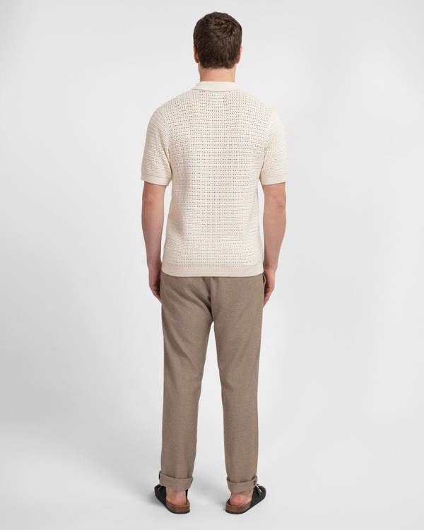 Steel & Jelly Acton - Chunky Knit Short Sleeve Shirt