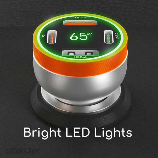 4-Port Fast Car Charger