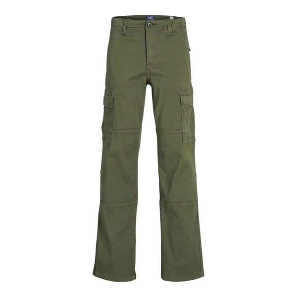 Jack And Jones Boys Kane Harlow Cargo Trousers - Green - 