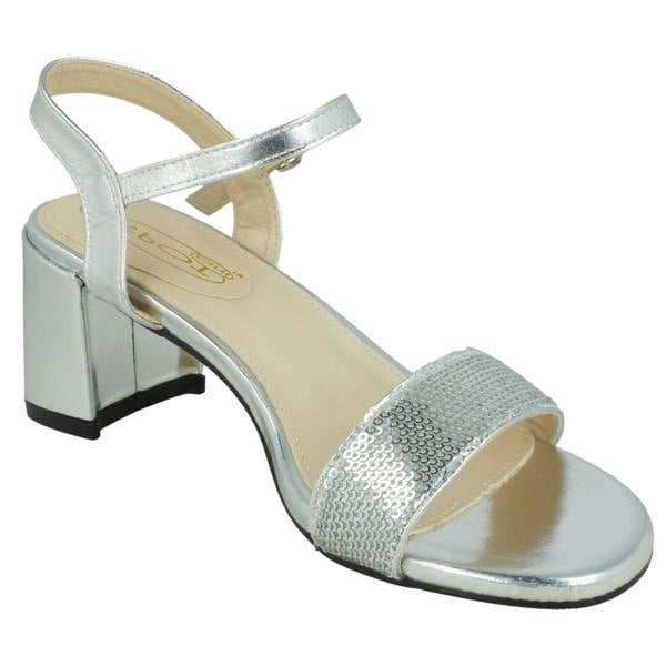 Savannah Ladies Savannah Blocked Heel Sandals F12018