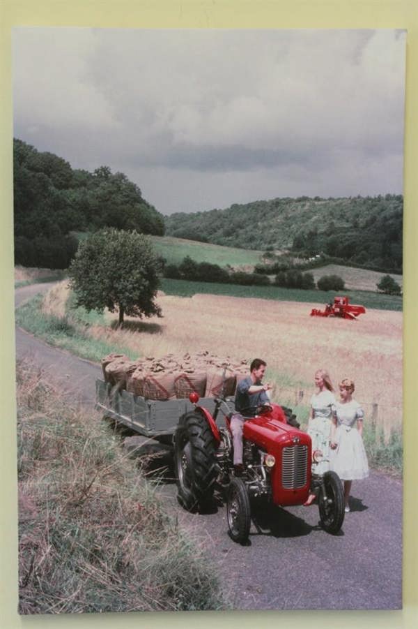 Massey Ferguson MF35 Tractor and Trailer 