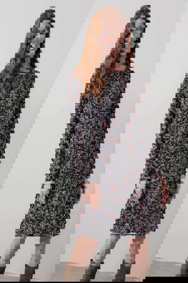 Spruce Swing Dress Red | Lily and Me Clothing