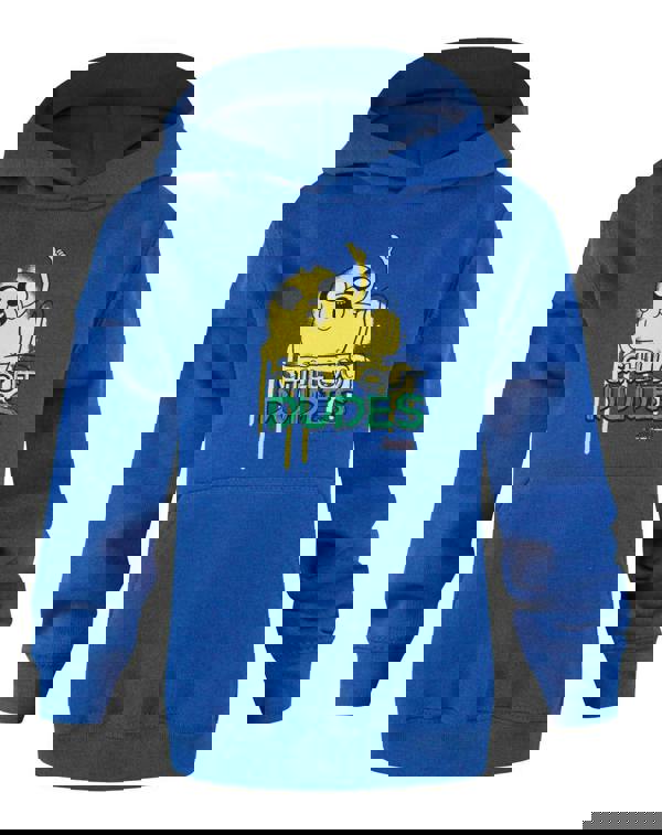 Adventure Time Boys Blue Jake The Dog Hoodie