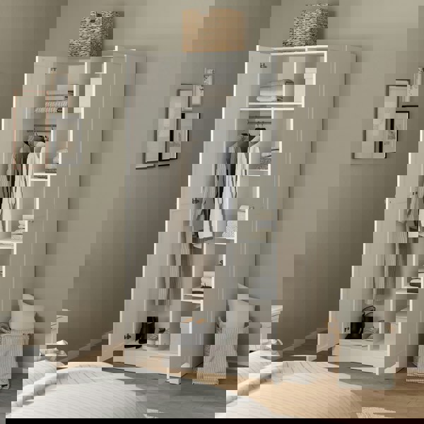 Furniture To Go Brande Wardrobe with 2 Frame Doors in White