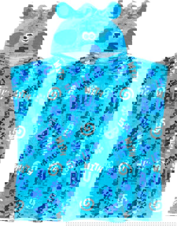 Vanilla Underground Blue's Clues & You! Unisex Kids Blue Poncho Towel (One Size)