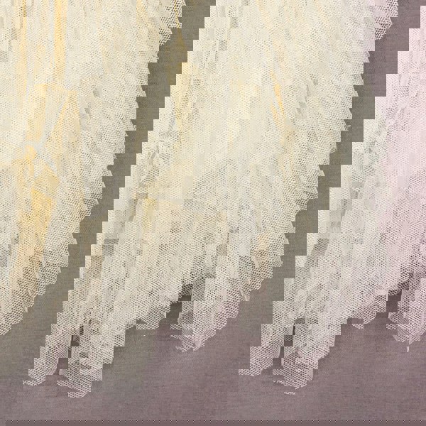 close up of tulle colour