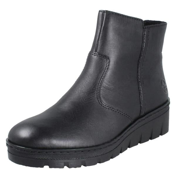 Rieker Ladies Rieker Fleece Lined Ankle Boots X9165