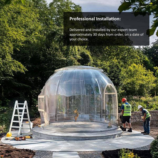 Nicoman Premium PVC Glass Dome – Supplied & Installed