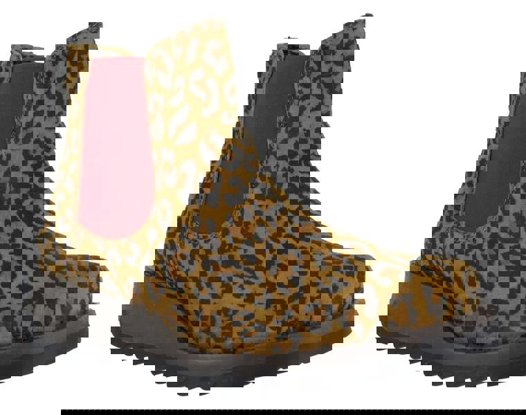 Fly London Salv Womens Wedged Heeled Chelsea Leather Ankle Boots