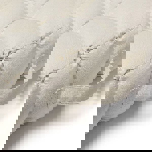 Snug City Quilted 9 Button Seat Pad Cushion Booster 100% Cotton Cover 45cm Square