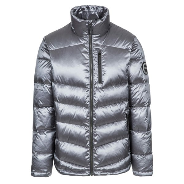 Trespass Mens Gene DLX Down Jacket - Pewter Grey