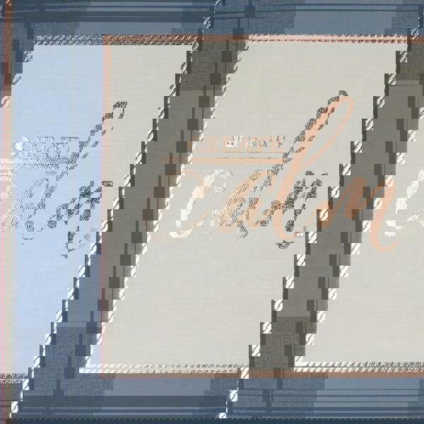 Art for the Home Heritage Tweed Trio Set of 3 Printed Canvas | Blue