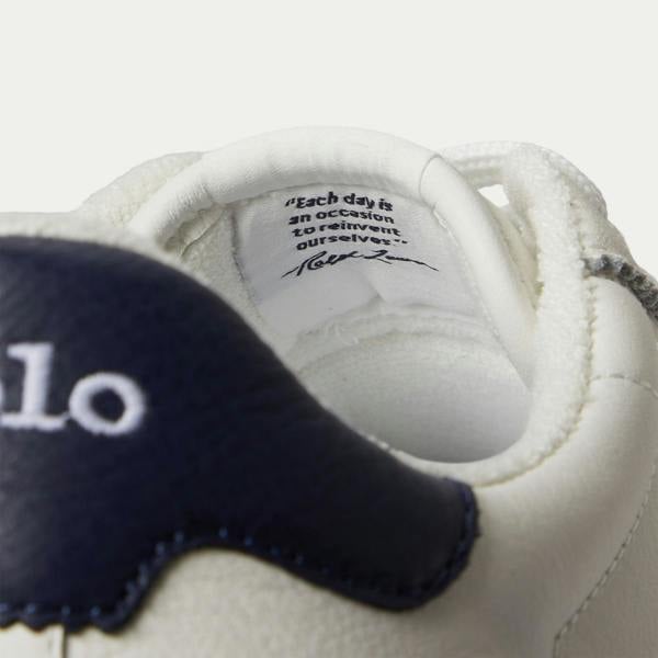 Polo Ralph Lauren COURT VLC PP Court Trainers   in  White