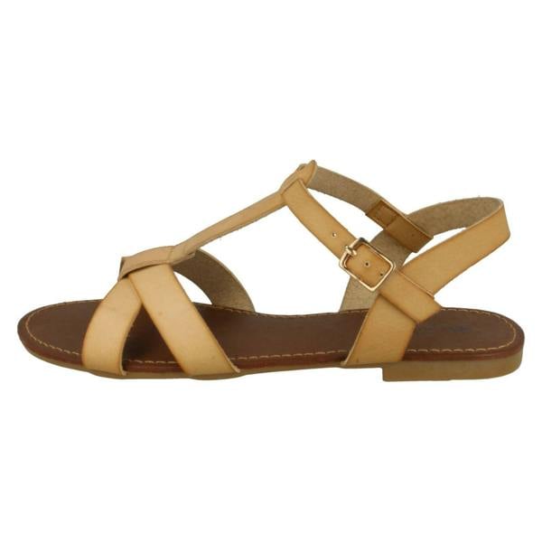 Savannah Ladies Savannah X Stap T Bar Sandal