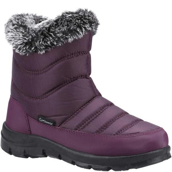 Cotswold Womens Longleat Wellington Boots - Purple
