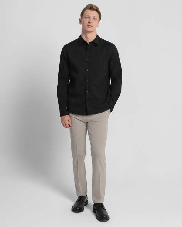 Steel & Jelly Multi-Texture Long Sleeve Shirt