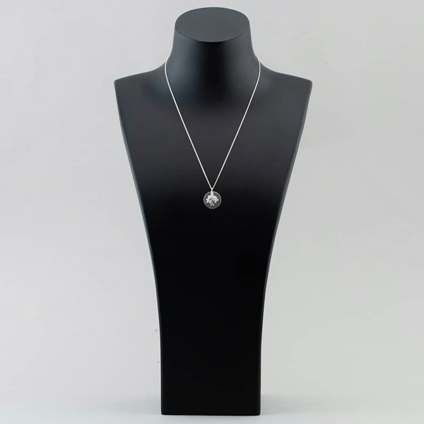 T. H. Baker Sterling Silver Stone Set Family Tree Pendant 8.68.4239