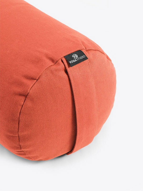 Yoga Studio Organic Cotton Buckwheat Lotus Meditation Bolster Cushion