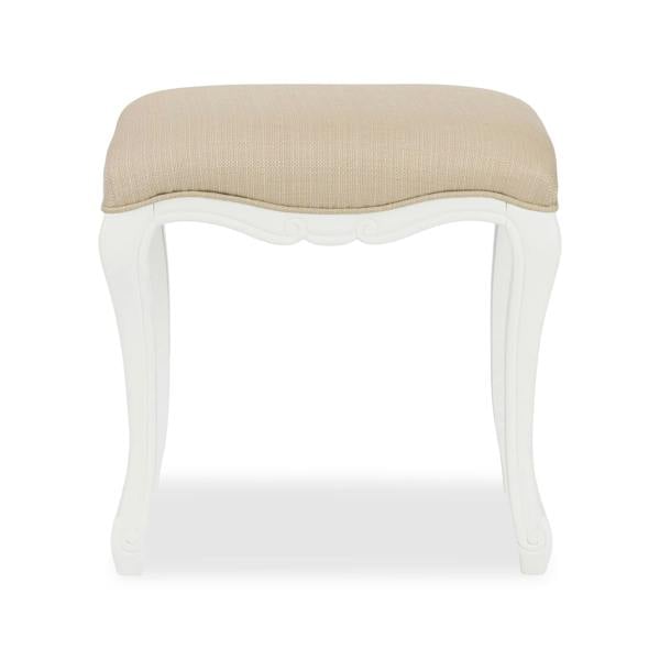 Statement Furniture Juliette Upholstered Stool French Dressing Table Seat Assembled
