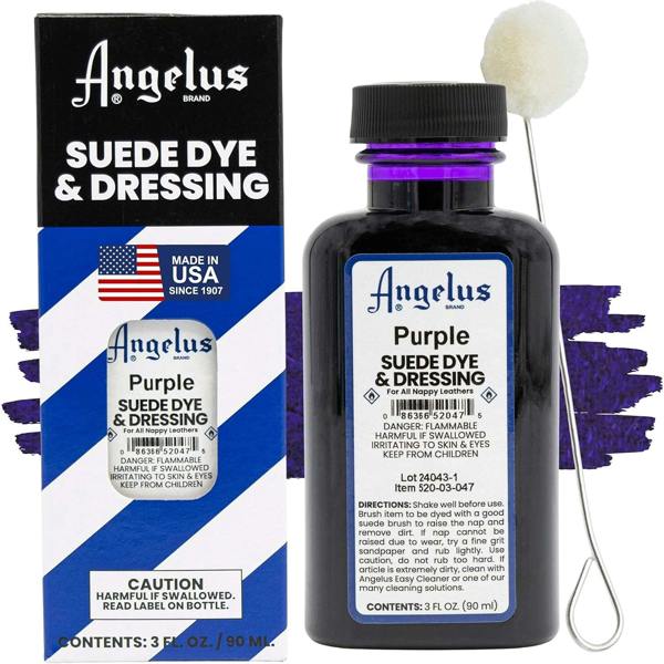 Angelus Suede Dye and Dressing - Restore and Protect Delicate Suede 3oz