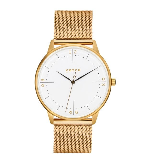 Votch Gold & Gold Watch | Aalto Mesh