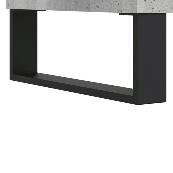 Berkfield Bedside Cabinets 2 pcs Concrete Grey 40x35x69 cm Engineered Wood