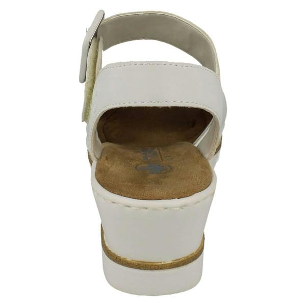 Rieker Ladies Reker Wedge Sandals 67463