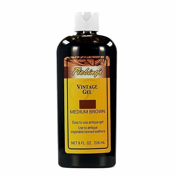 Fiebing's Vintage Gel - Instant Antique Leather Finish Polish 8oz