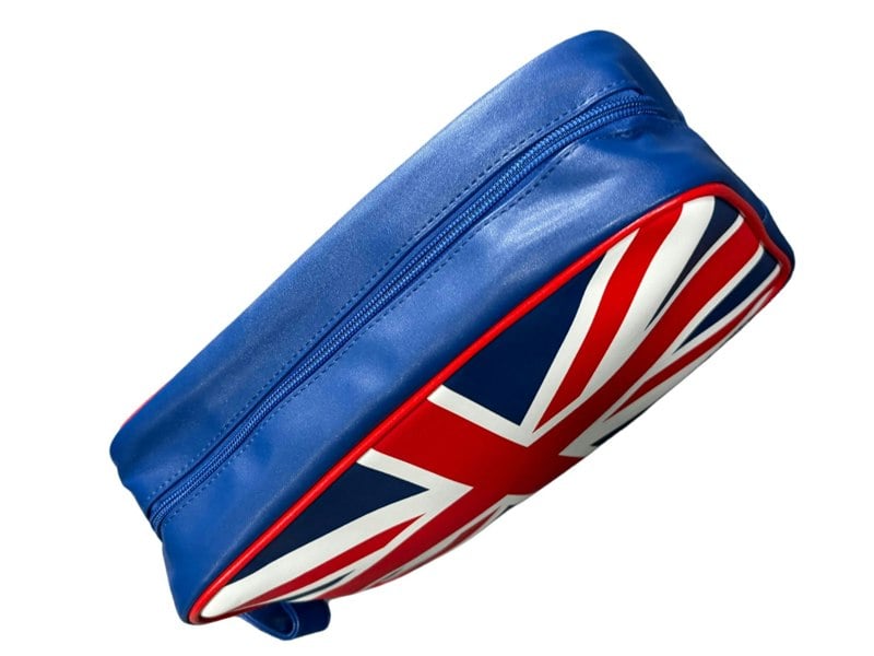 Love EMVY Union Jack Large Toiletry Washbag Top Zip with Carry Loop