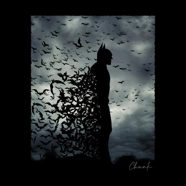 Bats Black T-Shirt