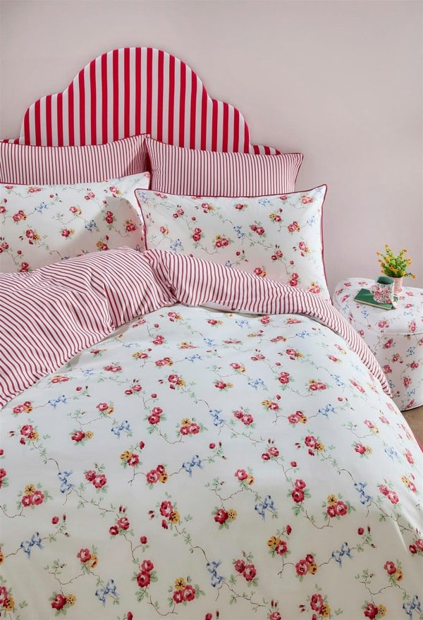 Cath Kidston Rose and Bows Duvet Cover Set Bedding