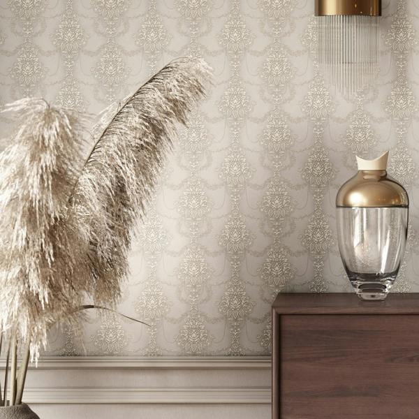 Erismann Timeless Damask Wallpaper