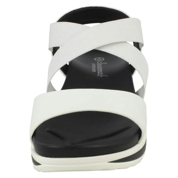 Savannah Ladies Savannah Low Wedge Sandals F10876