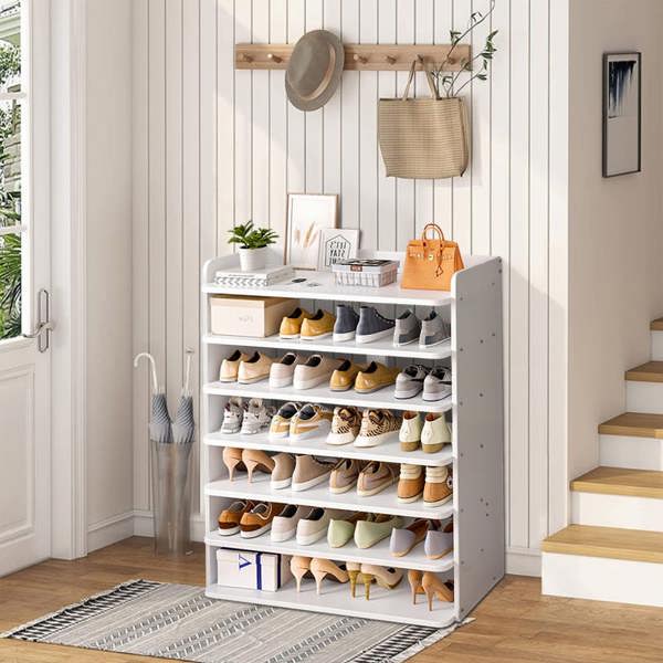 Living and Home 7-Tier Shoe Rack Shoe Cabinet for Entryway