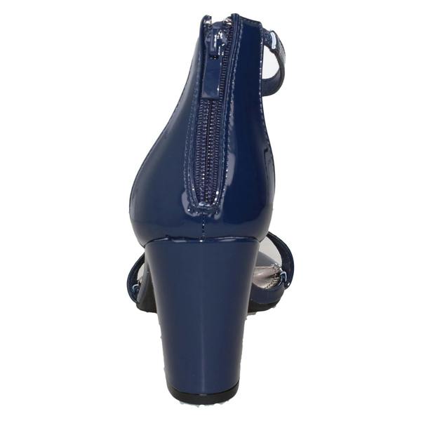 Anne Michelle Ladies Anne Michelle Block Heel Wide Fit Sandals F12053
