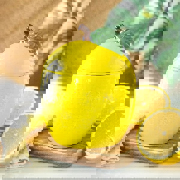 Serano Lemon Shaped Candle Jar