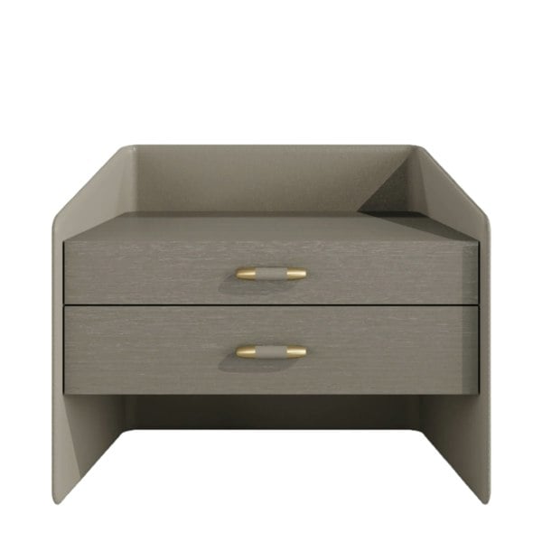 Casa Magna Luxury Prestine ll Bedside Table - Option C