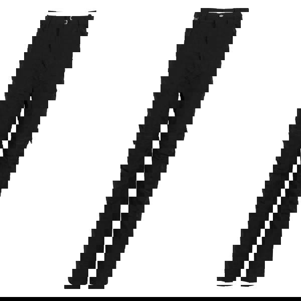 Regatta Childrens/Kids Highton Stretch Zip-Off Walking Trousers - Black