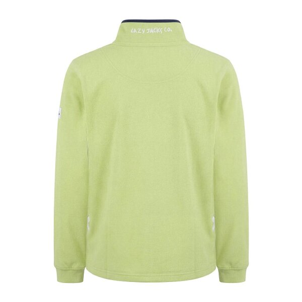 Lazy Jacks LJ3 - Ladies 1/4 Zip Sweatshirt - Lime