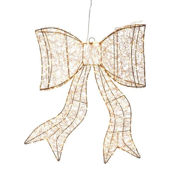 650 LED Galaxy Bow Warm White 40cm LV