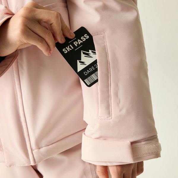 Dare 2B Childrens/Kids Shredder II Ski Jacket - Pink Haze - 
