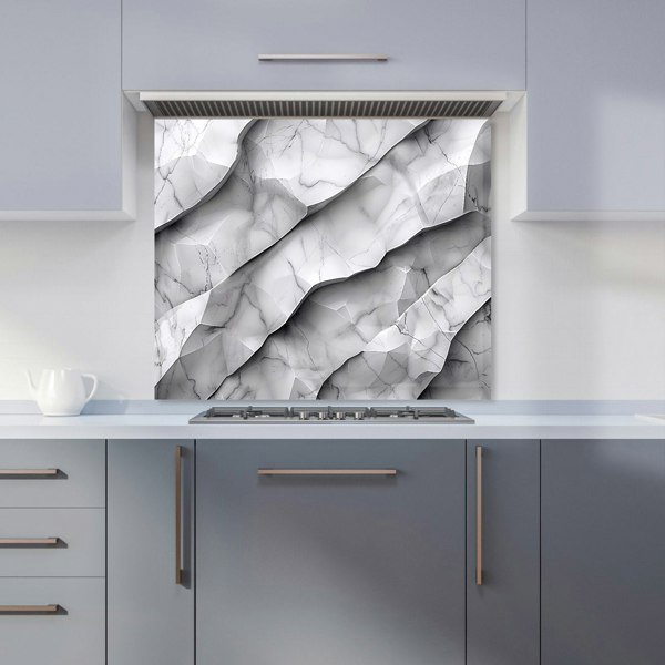 Warren Reed - Designer Modern Grey Marble Effect Kitchen Splashback