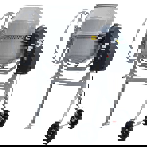 Durable and Versatile Cement Mixer with Easy Movement Cement Mixers Living and Home Large Grey