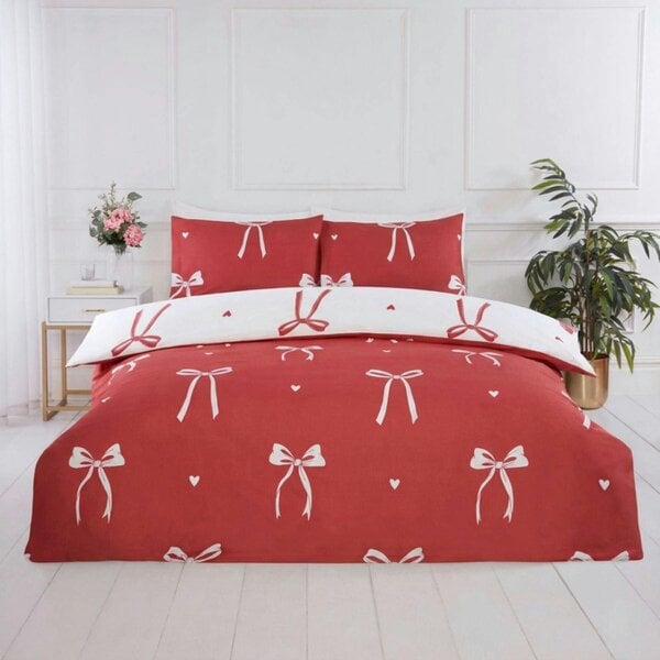 Rapport Printed Bows Duvet Cover Set