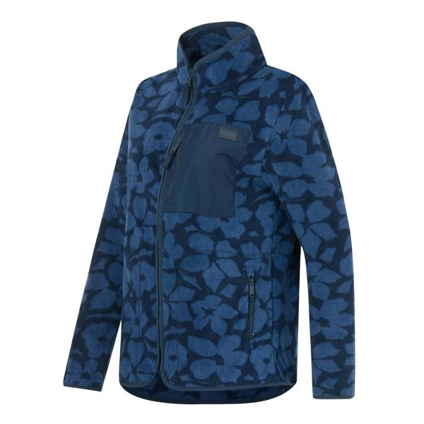 Regatta Womens/Ladies Frankie Shadow Flower Full Zip Fleece Jacket - Navy - 