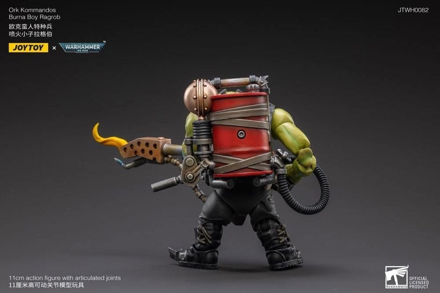 Joy Toys Warhammer 40K Ork Kommandos Burna Boy Ragrob 1:18 Scale Joy Toy JT2900