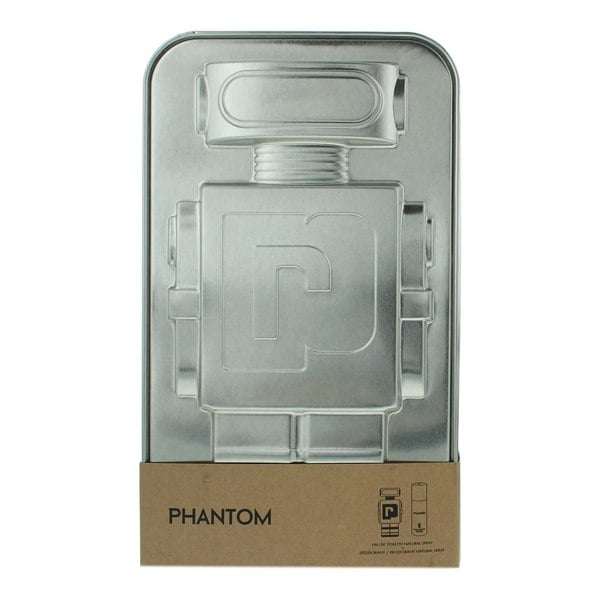 Paco Rabanne Phantom 2 Piece Gift Set: Eau de Toilette 100ml - Deodorant Spray 150ml