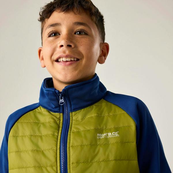 Regatta Childrens/Kids Trekktain 3 in 1 Jacket - Aviator Blue/Golden Cypress - 